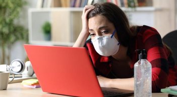 Salud mental en confinamiento.  Foto: Colprensa