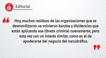 Editorial: Alta conflictividad