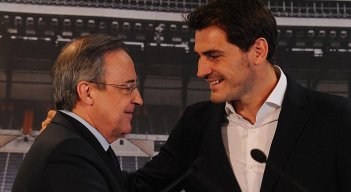 Florentino Pérez, presidente del Real Madrid.