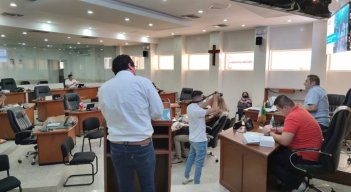 Por ausencia de 10 concejales tuvo que suspenderse un control político./Foto: cortesía