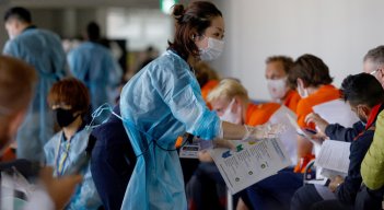 Los organizadores han detectado dos deportistas infectados en la Villa Olímpica. Sin embargo, aumentaron las medidas de bioseguridad para evitar nuevos casos. / Foto AFP.Los organizadores han detectado dos deportistas infectados en la Villa Olímpica. Sin embargo, aumentaron las medidas de bioseguridad para evitar nuevos casos. / Foto AFP.