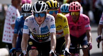 Jonas Vingegaard, danes del Jumbo Visma. 
