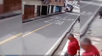 Accidente de tránsito en Pamplona.