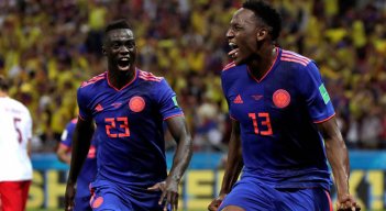 Davinson Sánchez y Yerri Mina.