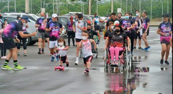 Corredores de Cúcuta vivieron una jornada de inclusión. 