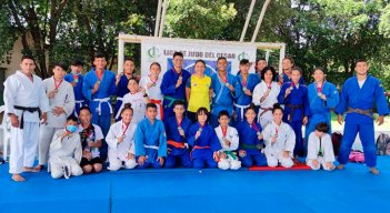Judocas de Norte de Santander ganaron medallas en campamento Caribe 2021. 