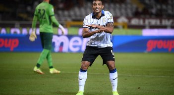 Luis Fernando Muriel, goleador del Atalanta de Italia.