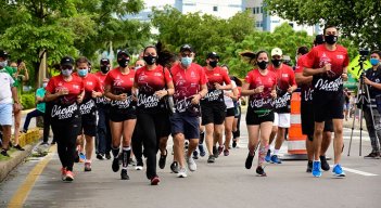 Medía Maratón de Cúcuta en su edición 2020. 