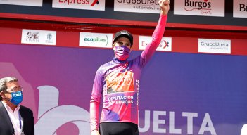 Mikel Landa, campeón de la Vuelta a Burgos 2021. 