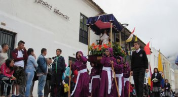 La Semana Santa Infantil hará parte del inventario de bienes patrimoniales e inmateriales de Pamplona. Foto Roberto Ospino/La Opinón.