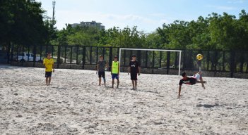 Selección Norte de Fútbol Playa luchará por un cupo a los Juegos Nacionales de Mar y Playa. Foto: Gustavo Contreras S. 