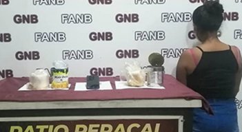 La mujer apresada en Peracal se dirigía a la ciudad de Puerto La Cruz, donde tiene residencia. / Foto: La Nación