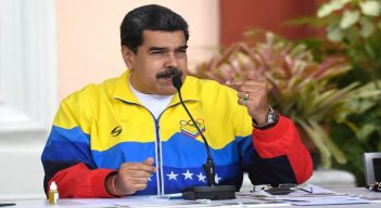 El presidente venezolano, Nicolás Maduro, asegura que no cederá "a chantajes ni amenazas" de Estados Unidos. / Foto AFP