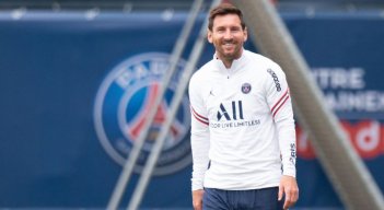 Messi en el PSG.
