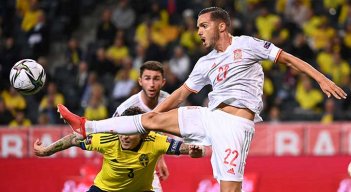 La selección española de fútbol puso en aprietos su clasificación  al Mundial de Catar 2022