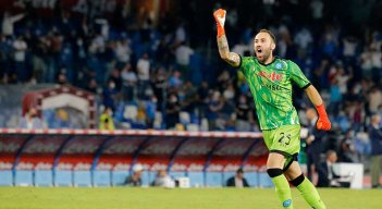 David Ospina arquero del Nápoli de Italia.