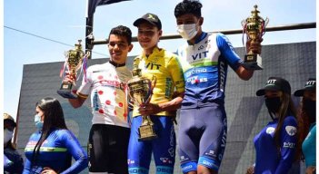 Sebastiá Galvis, ciclista colombo-venezolano, ganador  de la Vuelta de la Juventud venezolana
