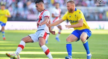 Radamel Falcao García una vez más se reportó con un gol en el Rayo vallecano, el tercero en su cuenta personal y en la temporada.