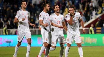 La selección española de fútbol ha vuelto a sonreír en las eliminatorias europeas al Mundial de catar 2022.