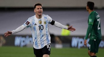 Lionel Messi fue la gran figura de Argentina en la victoria sobre Bolivia.