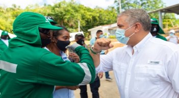 Presidente Duque negó haber prometido reconstruir Providencia en 100 días