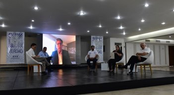 La Comisión de la Verdad  lideró ayer una nueva jornada de los Diálogos para la No Continuidad y la No Repetición del conflicto armado en Cúcuta./Foto Pablo Castillo-La Opinión