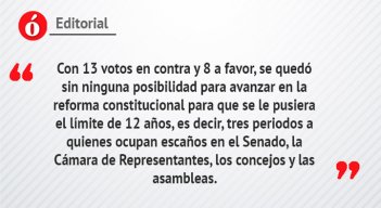 Impiden renovación