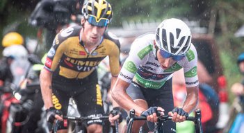 Egan Bernal y Primoz Roglic, Vuelta a España 2021. 