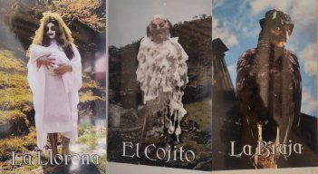 Los cuadros están colgados en la casa cultural / Cortesía/ La Opinión.