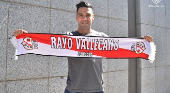 Radamel Falcao García, Rayo Vallecano. 