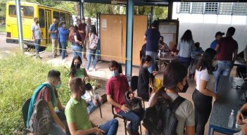 Amelia Fressel, autoridad Única en Salud para el estado Táchira, señaló que, el 30% de la población se encuentra completamente inmunizada. / Cortesía/ La Opinión 