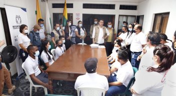 La Registraduría viene haciendo un recorrido por el país, promocionando las elecciones de la juventud. / Foto: Colprensa