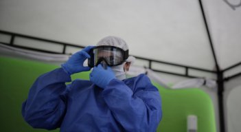 Siguen a la baja los contagios de COVID-19 en Colombia. / Foto: Colprensa