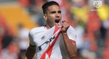 Falcao marcó el último gol de su equipo tras una habilitación del senegalés Pathe Ciss.