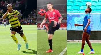 Juan Camilo ‘Cucho’, James Rodríguez y Hugo Rodallega.