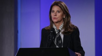 La vicepresidenta y canciller, Marta Lucía Ramírez, cumple labores en EE. UU. en medio de la visita del presidente Duque a ese país. / Foto: Colprensa