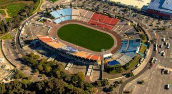 Estadio Nacional Ramat Gan de Israel podría ser una de las sedes del Mundial 2030. 