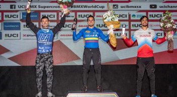 El bicicrocista colombiano, Carlos Ramírez se lucio en la Copa mundo de Turquía.