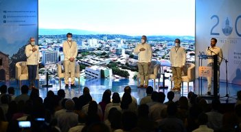 El presidente Iván Duque instaló el XVI Encuentro de la Jurisdicción Constitucional, en Cúcuta./Foto Jorge Iván Gutiérrez-La Opinión