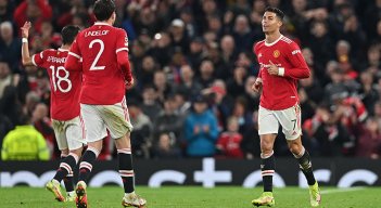 Cristiano Ronaldo, salvador del Manchester United. 