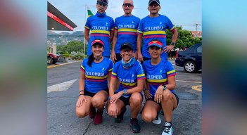 Carlos Parra, Miguel Cárdenas, Óscar Sánchez, Diana Díaz, Viviana Charris y Nora Meza. /Cortesía 