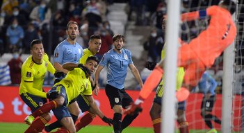 David Ospina ante Uruguay. 