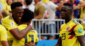 Defensa de la Selección Colombia.