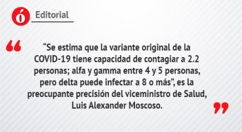 Un delta peligroso