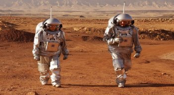 Astronautas simulan vida en Marte