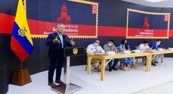 Iván Duque, presidente de Colombia.