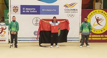 Jossimar Calvo, gimnasta cucuteño.