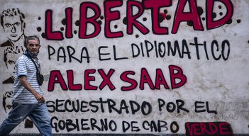 Mural Alex Saab.