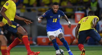 Neymar Jr, figura de la selección brasilera. 