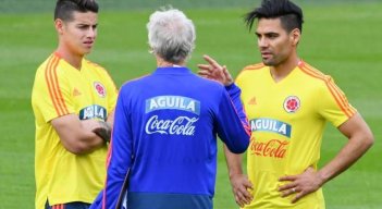 José Pékerman: "Falcao y James pueden tener altas y bajas, pero de su calidad no hay discusión"